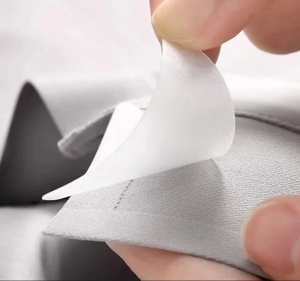 Thick PVC Triangle Shirt Collar Shaper – Anti-Warp, No-Curl Collar Extenders for a Perfectly Crisp Look