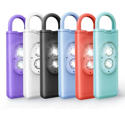 Personal Safety Alarm Keychain – Loud Self-Defense Siren with LED Light for Women, Girls & Children, Emergency Anti-Wolf Alert