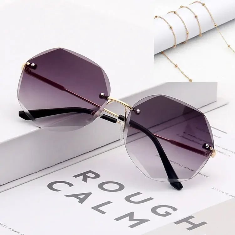 Timeless Polygon Sunglasses – Luxe 2024 Designer Shades for Bold, Trendy Style