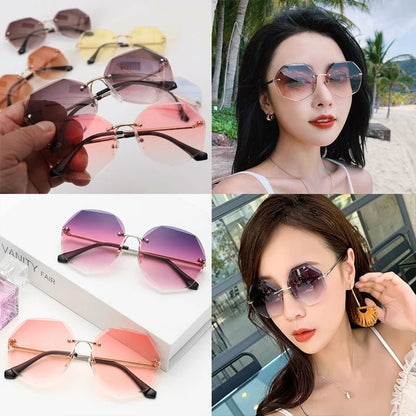 Timeless Polygon Sunglasses – Luxe 2024 Designer Shades for Bold, Trendy Style