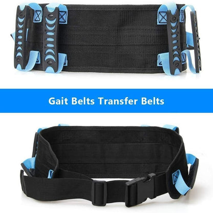 Transfer Belts for Lifting Seniors - Adjustable Gait Waist Belts Transfer Belts Patient Ambulation Walking Aid Belt