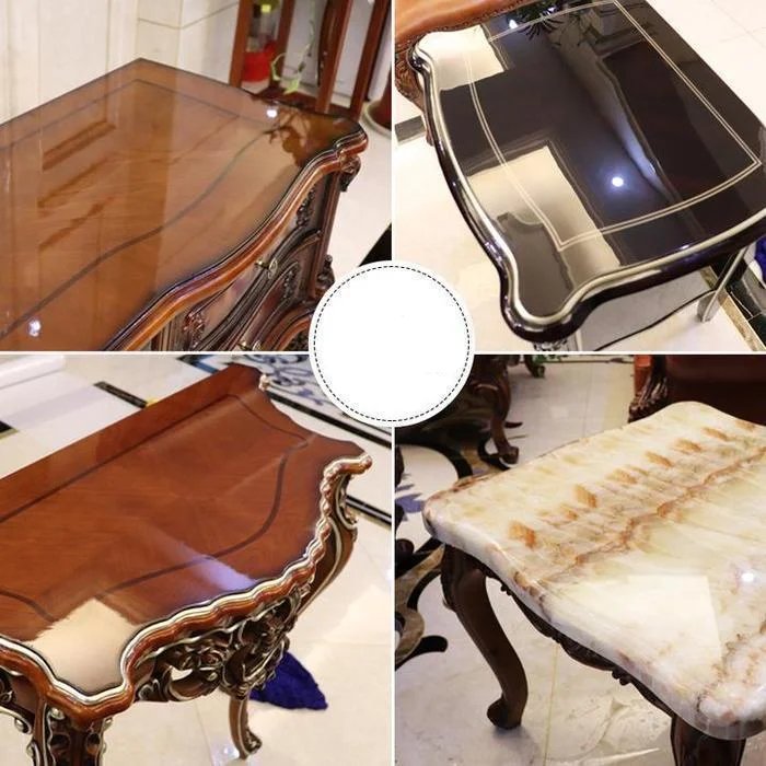 Transparent Furniture Protective Film - Protection Film Self Adhesive Window Tint for Home, Car