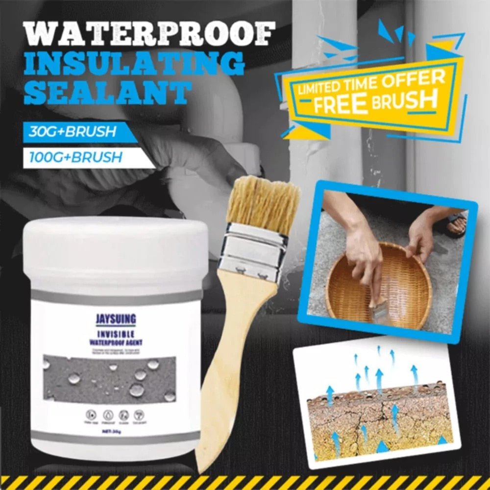 Transparent Waterproof Sealant, Anti-Leak Nano Glue for Roof Repair, Leak-trapping Repair Agent