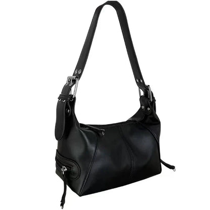 Trendy Underarm Shoulder Bag – Stylish PU Leather Baguette Handbag