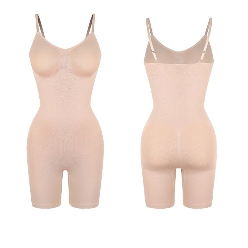 Tummy Control Bodysuit  - Seamless Butt Lifter, Thigh Slimmer, Sculpting Underwear Body Shaper