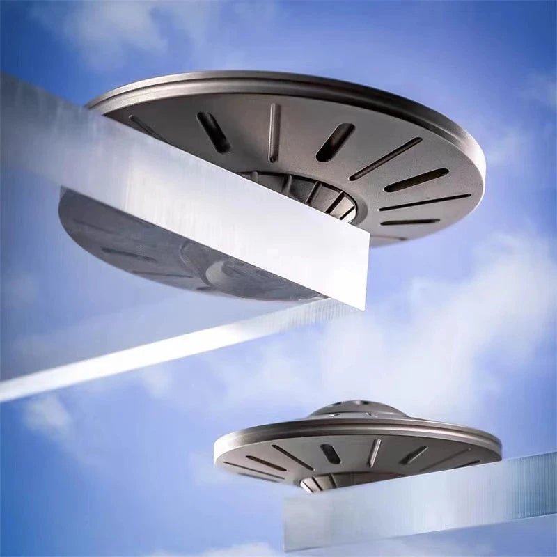 UFO Mini Mechanical Metal Toy - Flying Saucer  UFO Fidget Spinner