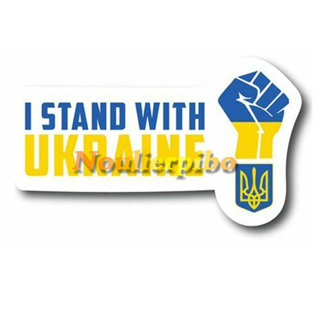 Ukraine Flag Vinyl Car Stickers