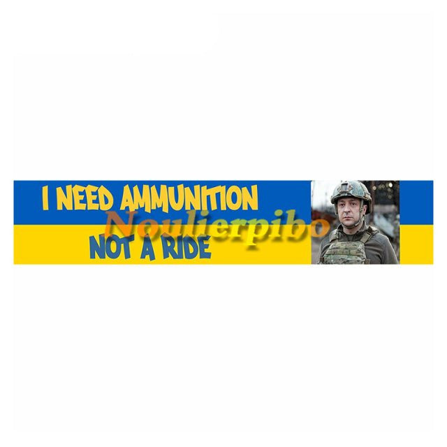Ukraine Flag Vinyl Car Stickers
