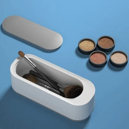 Ultrasonic Cleaning Machine - Silver Cleaner for Ring, Earing, Glasses, Cosmetic Brush, Watches and Coins