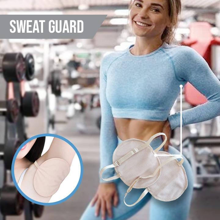 Underarm Absorbing Sweat Pad - Reusable Breathable Absorbent Sweat Pads Guards for Women and Men
