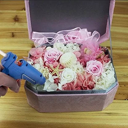 Industrial Hot Glue Gun + 15 Glue Sticks Included