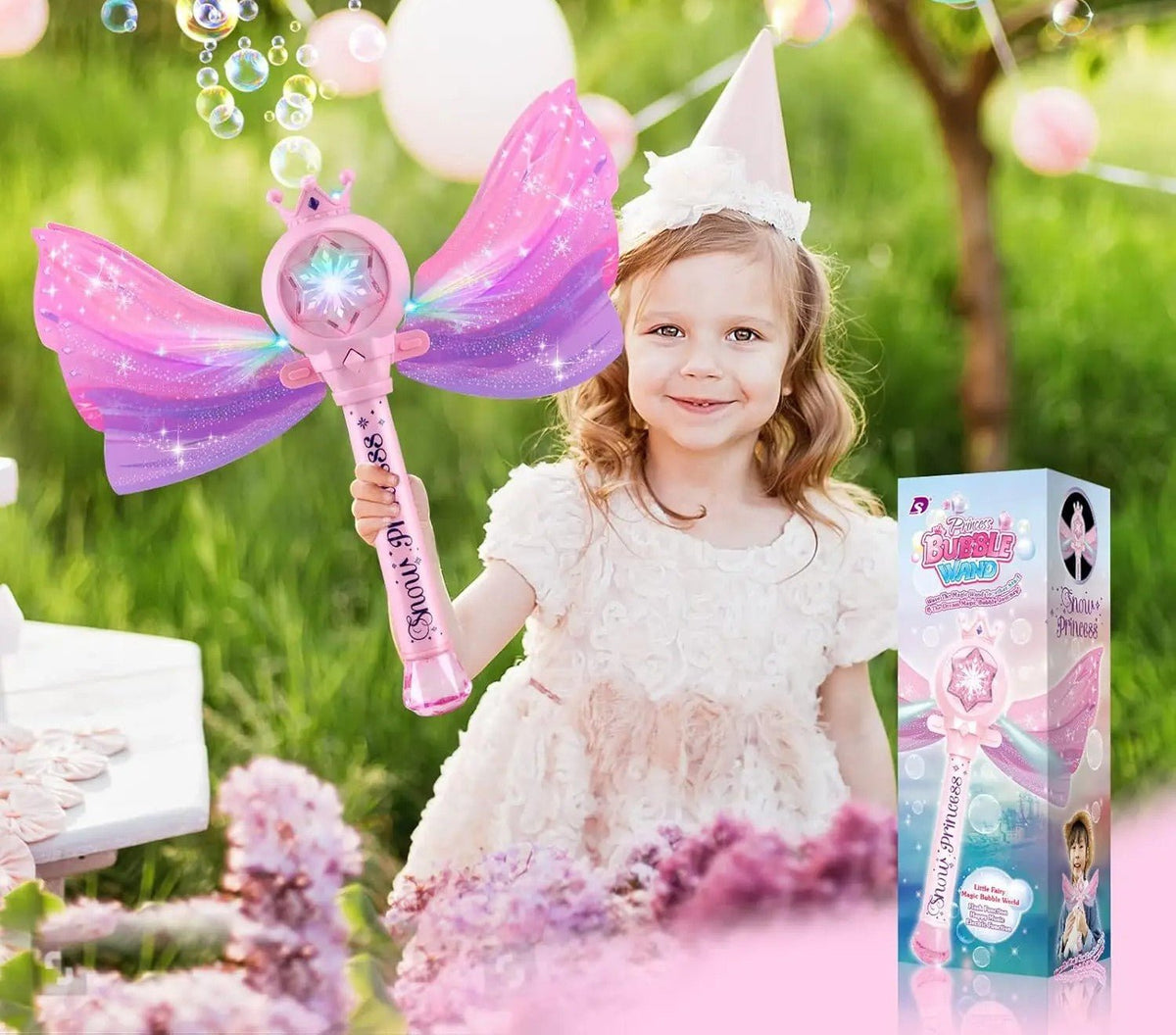 Unicorn LED Automatic Bubble Wand – Electric Bubble Blower for Kids! Enchanting Bubble Fun for Toddlers, Boys & Girls – Perfect Playtime Toy