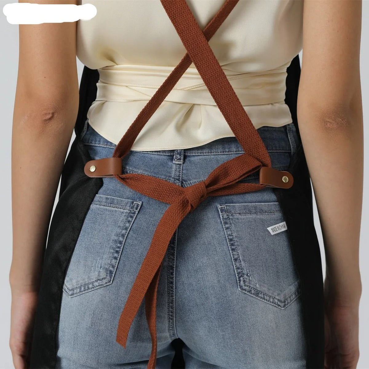 Unisex Fashion Kitchen Chef Work Apron - Ideal for  for Grill Restaurant, Bar Shop, Cafes, Beauty Nails, and Studios Uniform