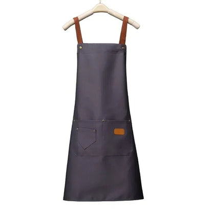 Unisex Fashion Kitchen Chef Work Apron - Ideal for  for Grill Restaurant, Bar Shop, Cafes, Beauty Nails, and Studios Uniform