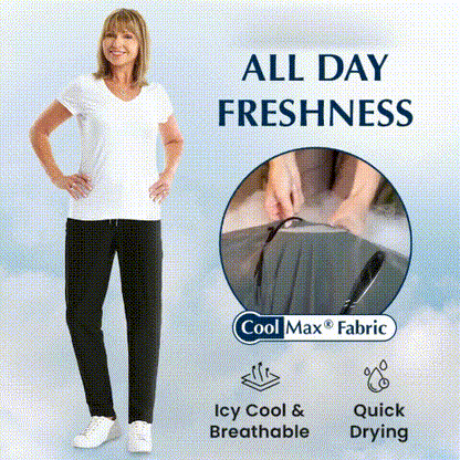 Ice Silk Stretch Quick Dry Shorts - Unisex Shorts with Zipper Pockets