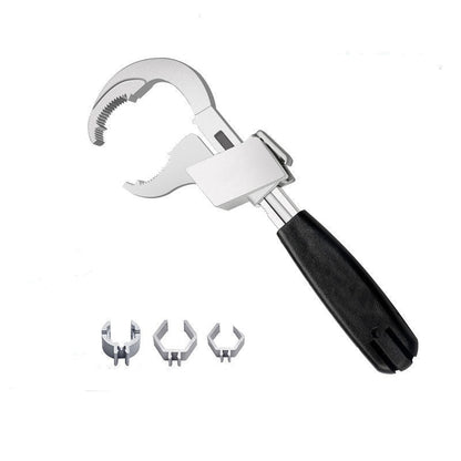 Universal Adjustable Double Ended Wrench - Multifunctional Wrench for Disassembly & Assembly Valves/Faucets/Connecting Pipes/Shower Heads