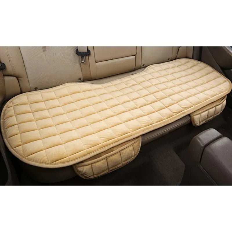 Universal Anti-Slip Warm Car Seat Pad with Pocket – Breathable, Cushioned Cover for Ultimate Comfort & Protection