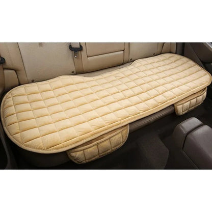 Universal Anti-Slip Warm Car Seat Pad with Pocket – Breathable, Cushioned Cover for Ultimate Comfort & Protection
