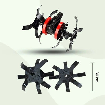Universal Precision Alloy Lawn mower Accessories - Loosening Wheel Deep Plowing Trenching Cutter