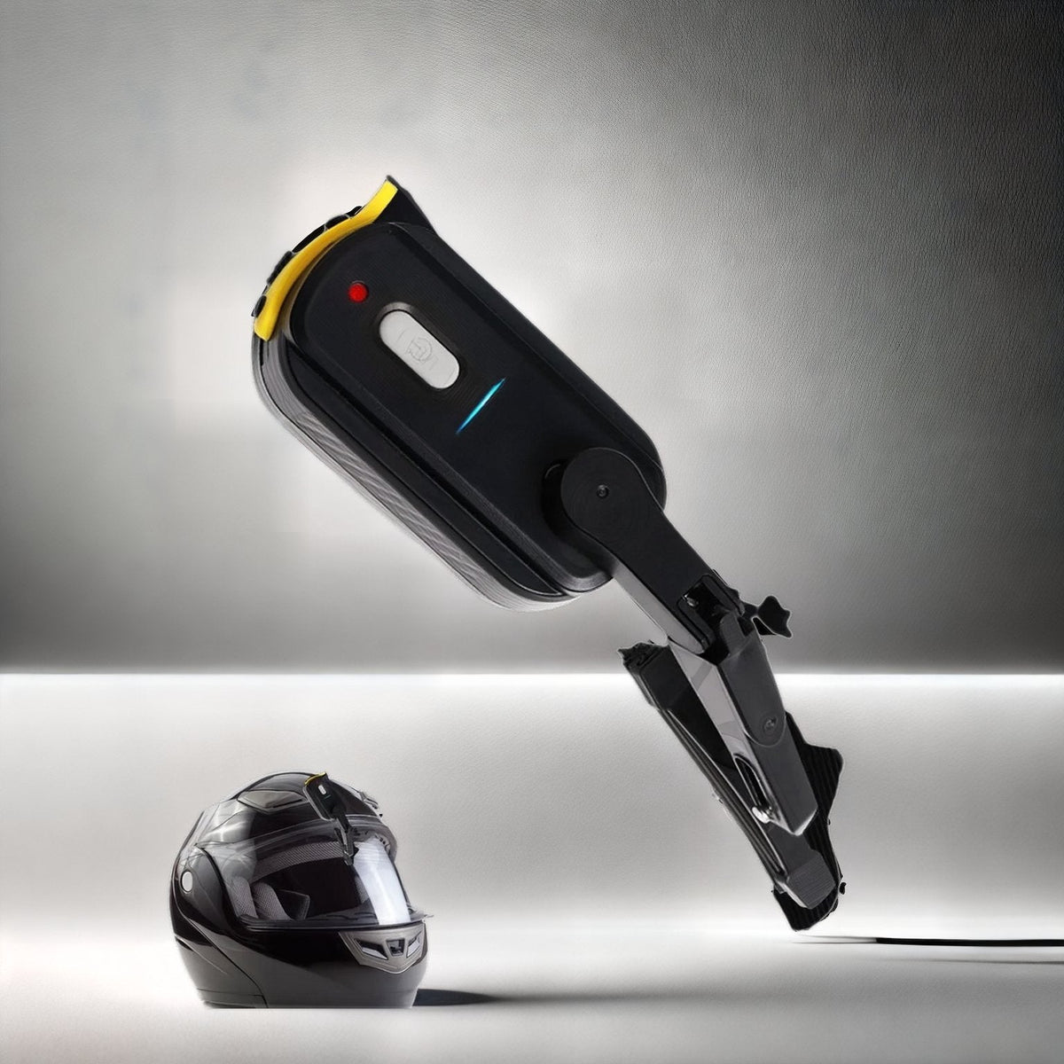 Universal Rechargeable Motorcycle Helmet Wiper - Waterproof Helmet Wiper