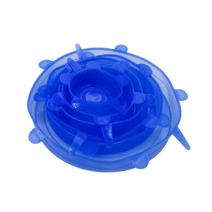 Universal Silicone Stretch Lids 6pcs.