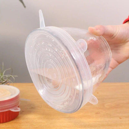 Universal Silicone Stretch Lids 6pcs.