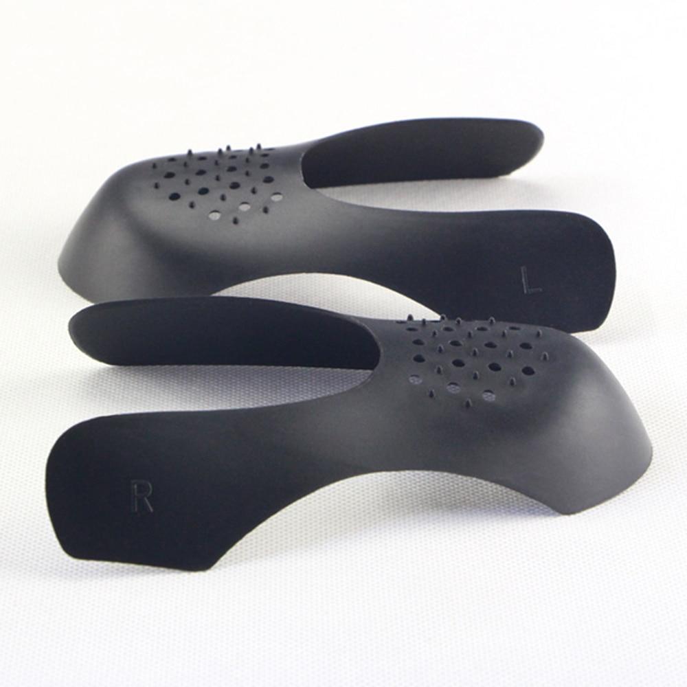 Universal Anti-Crease Sneaker Shields - 1 Pair (Left + Right) Toe Box Crease Protectors