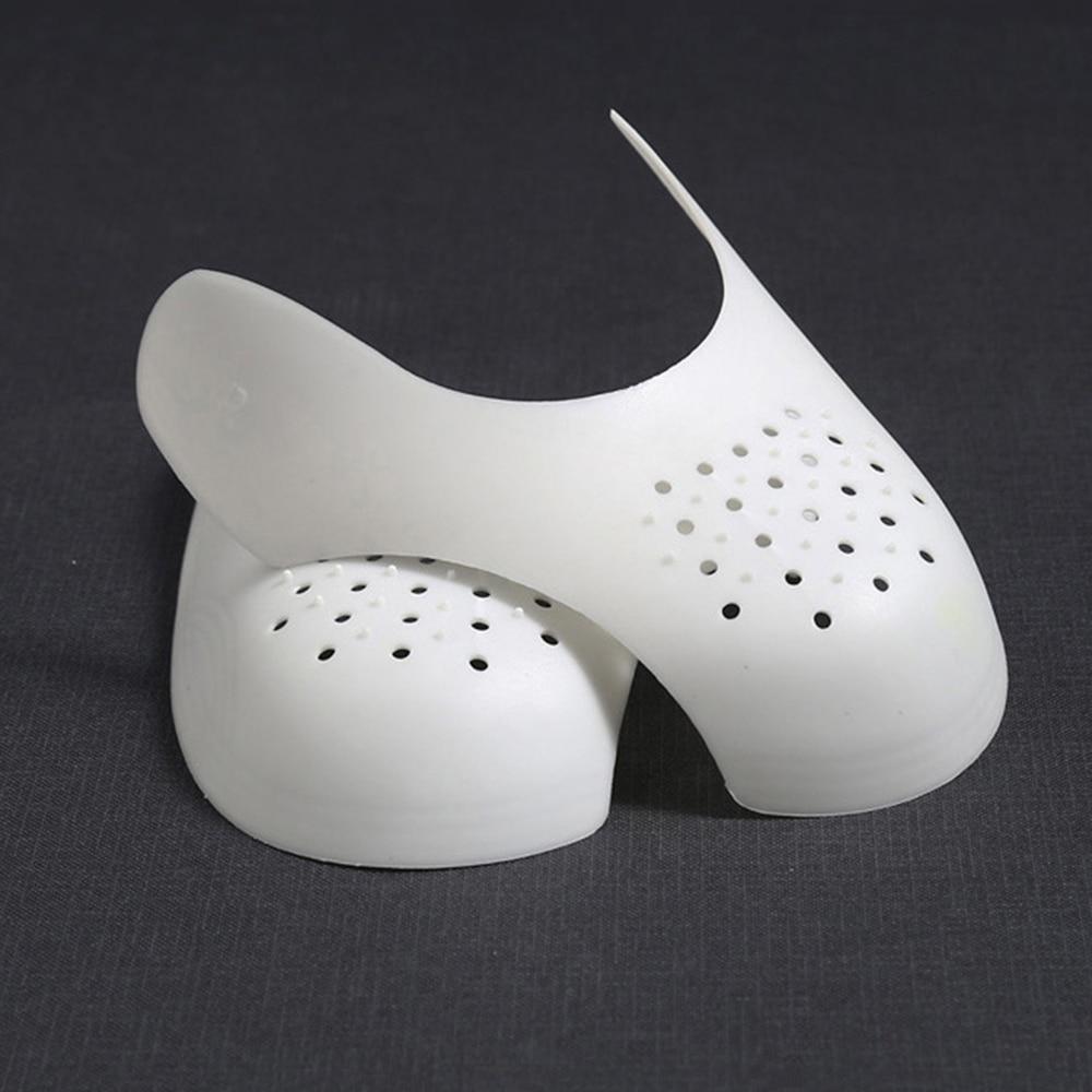 Universal Anti-Crease Sneaker Shields - 1 Pair (Left + Right) Toe Box Crease Protectors
