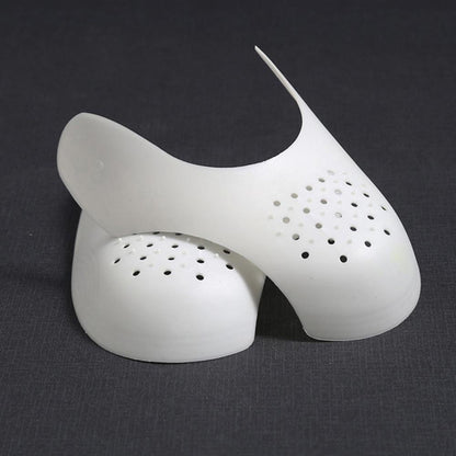 Universal Anti-Crease Sneaker Shields - 1 Pair (Left + Right) Toe Box Crease Protectors