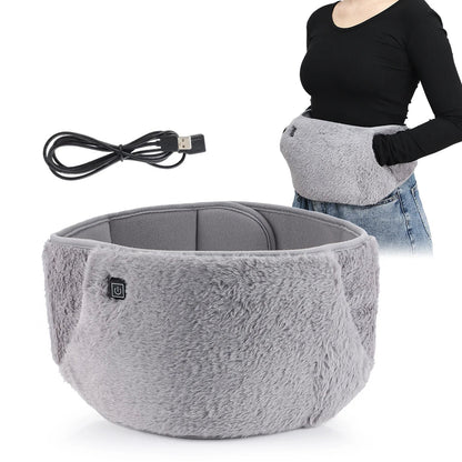 USB Electric Waist and Hand Heating Belt – Cozy Hand Warmer & Hot Compress Therapy for Abdominal, Waist, Lumbar & Menstrual Relief, Perfect for Winter Comfort