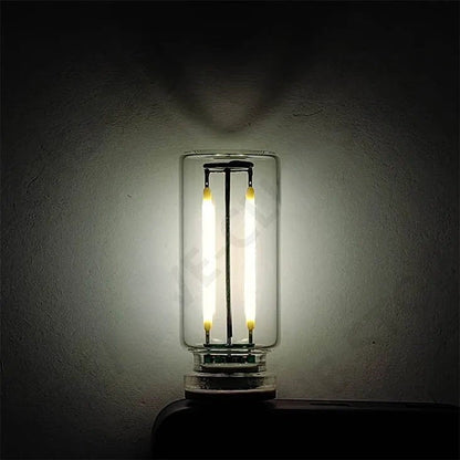 USB Touch-Control Incandescent Lamp – Set of 2 5V Bulbs To Create a Warm & Cozy Atmosphere with Stylish Filament Lighting