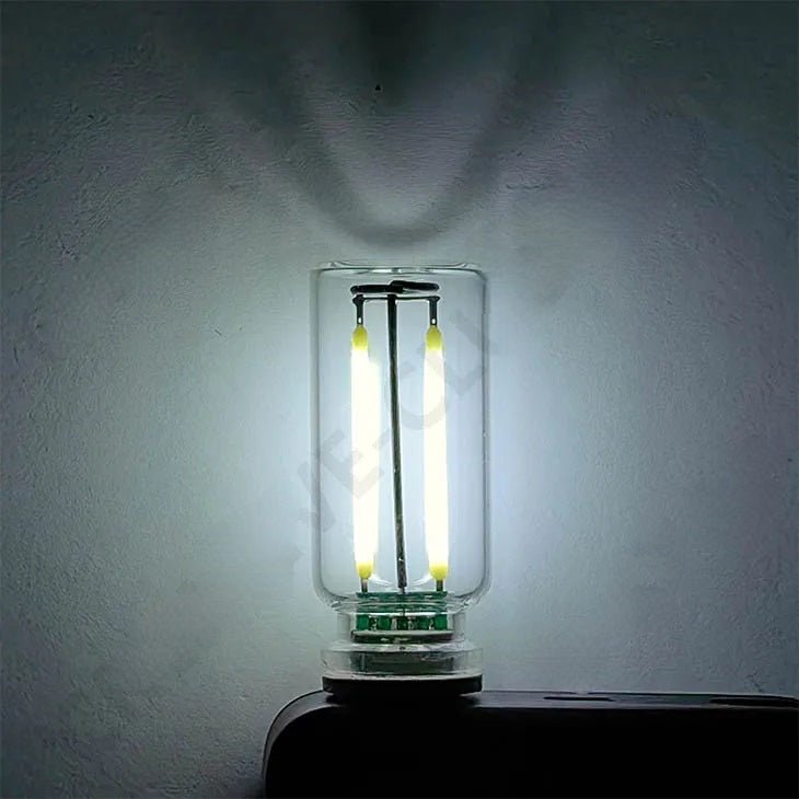 USB Touch-Control Incandescent Lamp – Set of 2 5V Bulbs To Create a Warm & Cozy Atmosphere with Stylish Filament Lighting