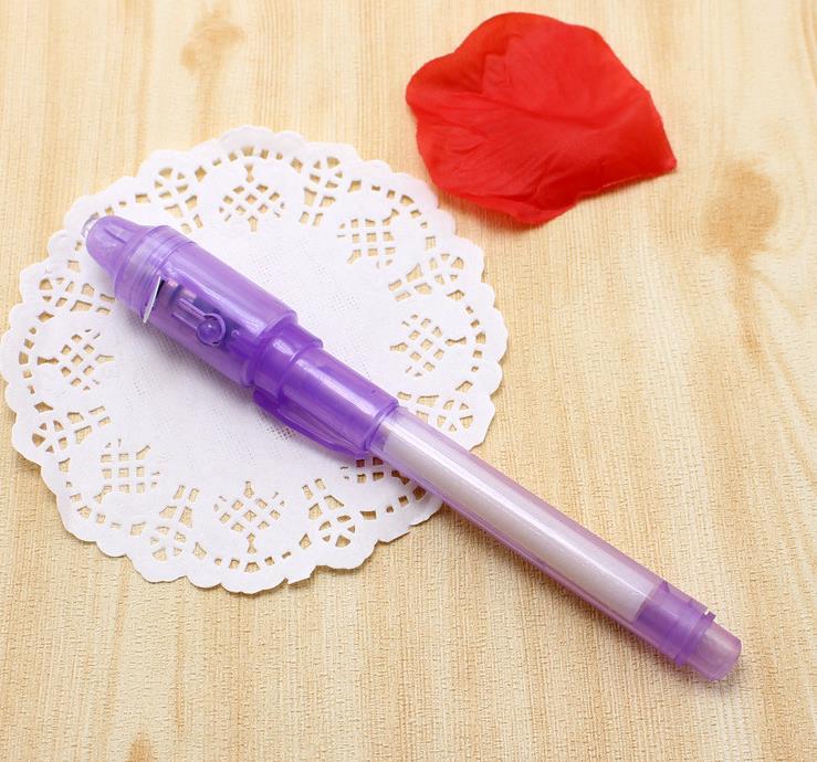 UV Light Creative Stationery Invisible Ink Pen