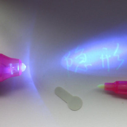 UV Light Creative Stationery Invisible Ink Pen