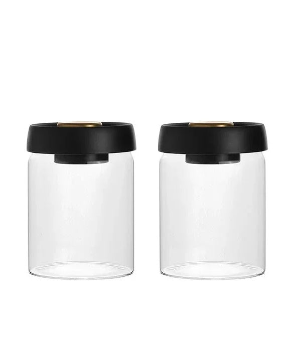 Vacuum-Sealed Glass Jar – Perfect for Preserving Coffee Beans, Tea, Milk Powder & More