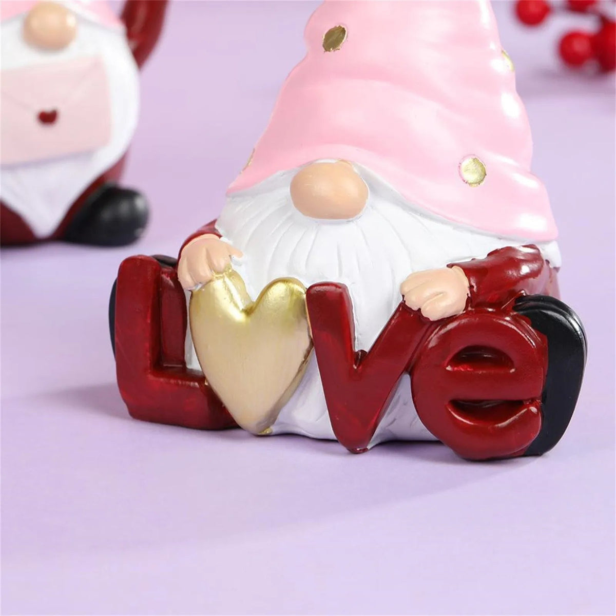 Valentine's Day Glowing Gnome Plush– Adorable Faceless Plush Dolls, Perfect Holiday Ornaments & Heartwarming Party Gifts