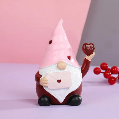 Valentine's Day Glowing Gnome Plush– Adorable Faceless Plush Dolls, Perfect Holiday Ornaments & Heartwarming Party Gifts