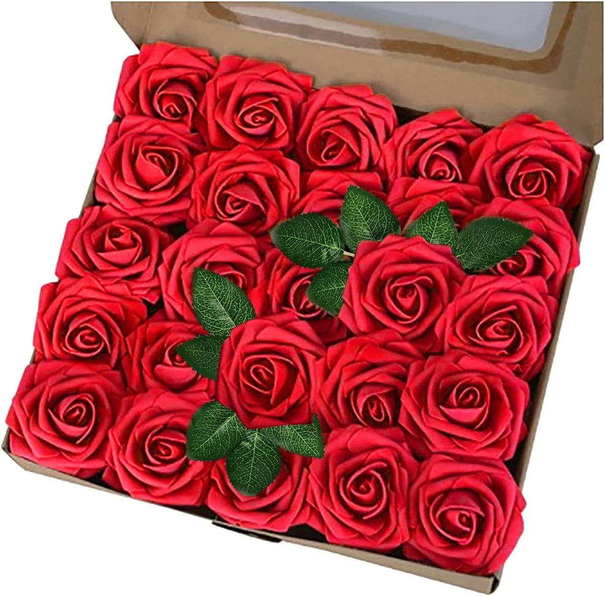 Valentine's Rose Bliss Set -  Artificial Rose  for DIY Wedding Bouquets, Party Home Decor, Garden Decoration