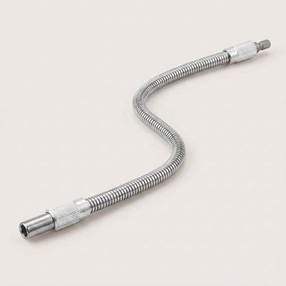 Flexible Drill Bit Extension – 1/4 in Hex Shank Bendable Bit Holder