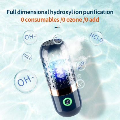 Vegetable Disinfection Machine - Capsule Shape Wireless Disinfection Machine