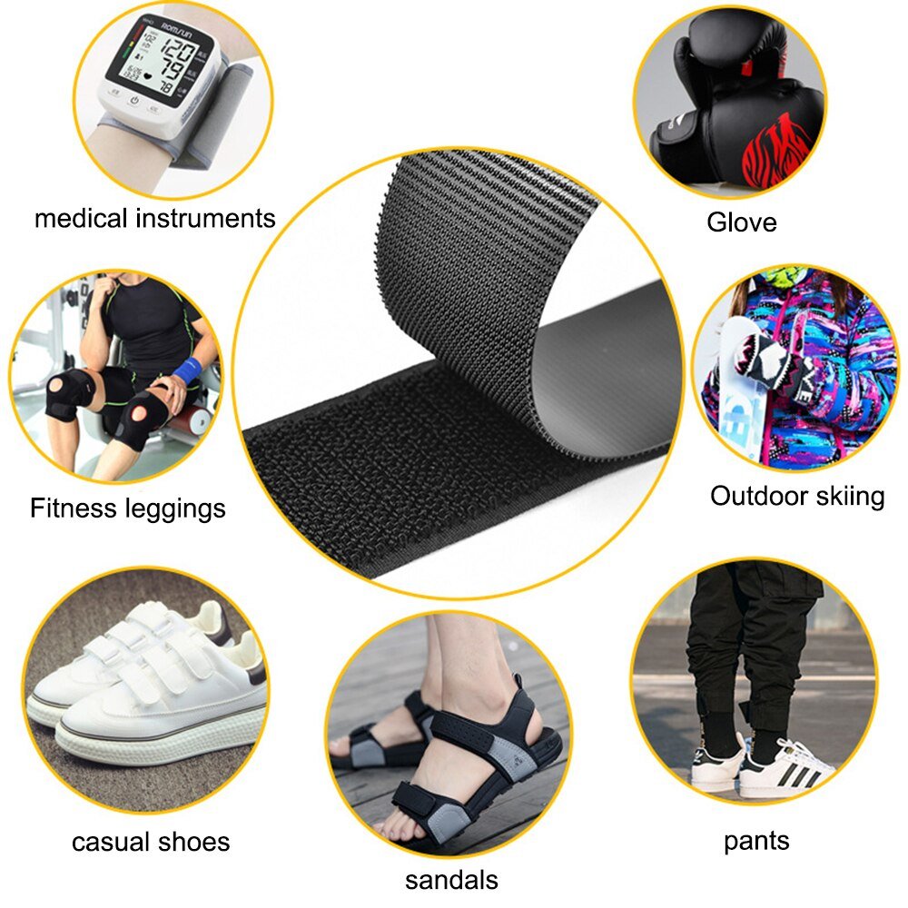 Velcro Tool Wall Strap -  Self Adhesive Hook & Loop Fastener