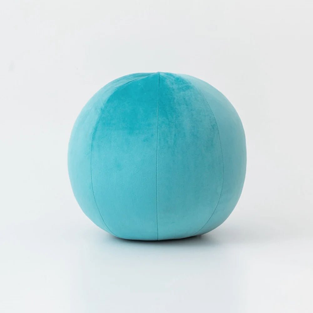 Velvet Plush Ball Pillow – Elegant Morning Ball Floor Pillow for Sofa & Home Décor