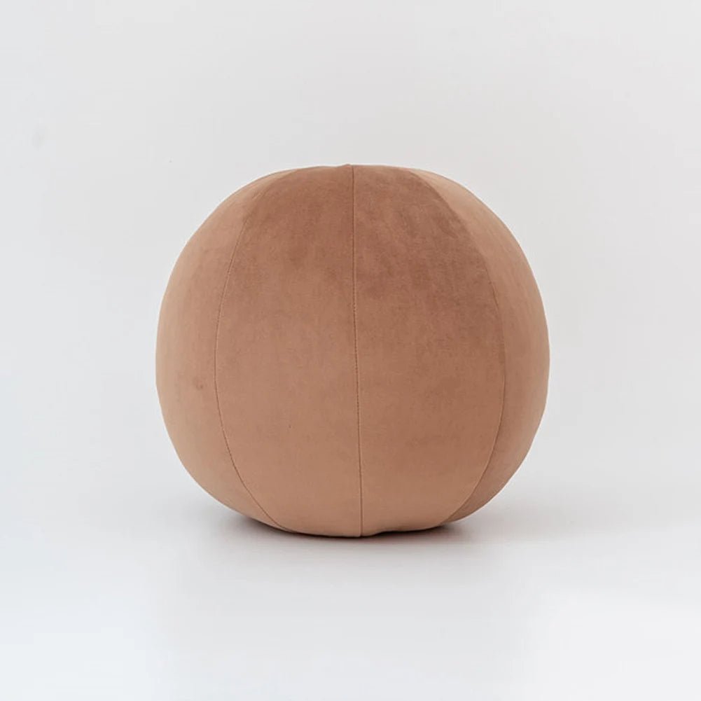 Velvet Plush Ball Pillow – Elegant Morning Ball Floor Pillow for Sofa & Home Décor