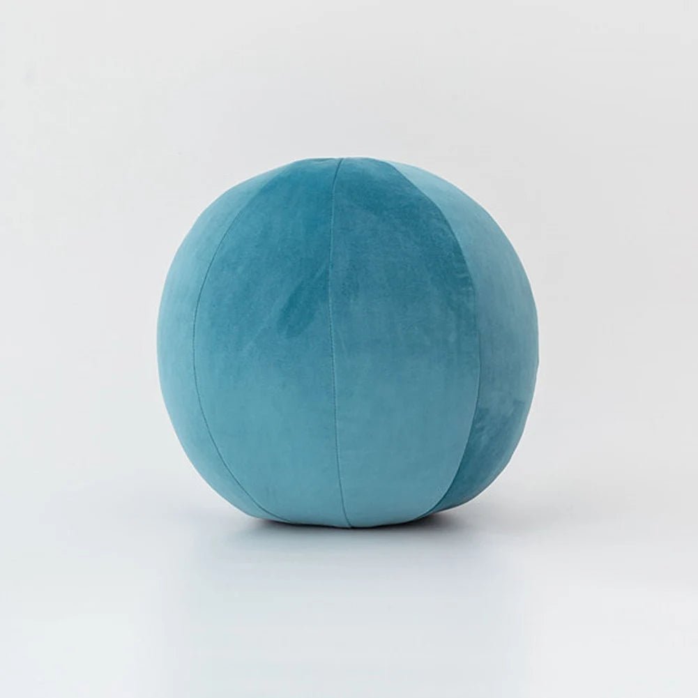 Velvet Plush Ball Pillow – Elegant Morning Ball Floor Pillow for Sofa & Home Décor