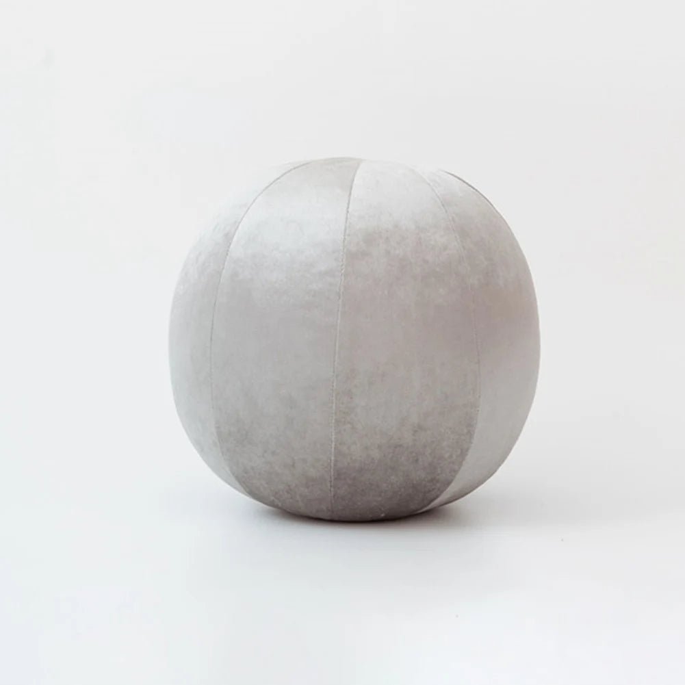 Velvet Plush Ball Pillow – Elegant Morning Ball Floor Pillow for Sofa & Home Décor
