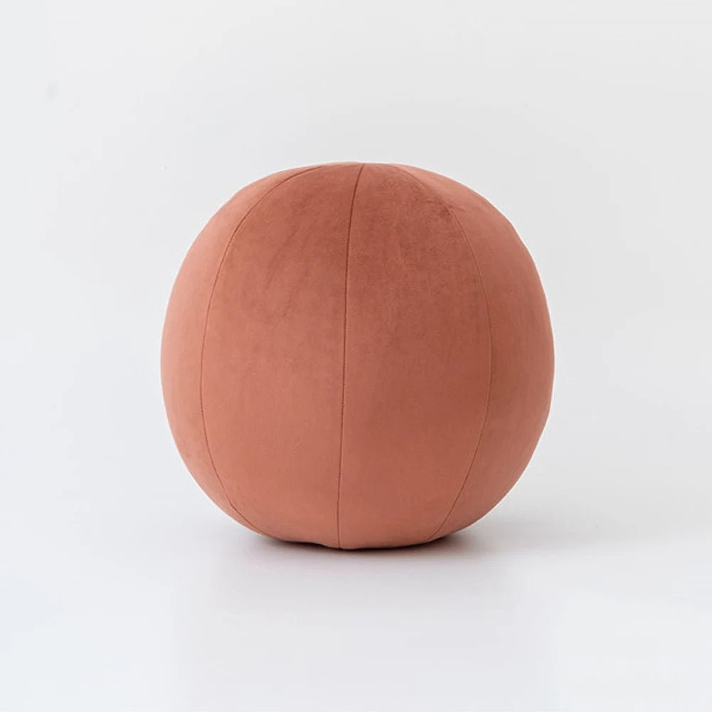 Velvet Plush Ball Pillow – Elegant Morning Ball Floor Pillow for Sofa & Home Décor