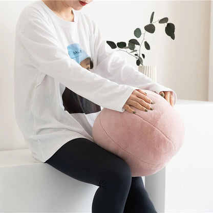 Velvet Plush Ball Pillow – Elegant Morning Ball Floor Pillow for Sofa & Home Décor