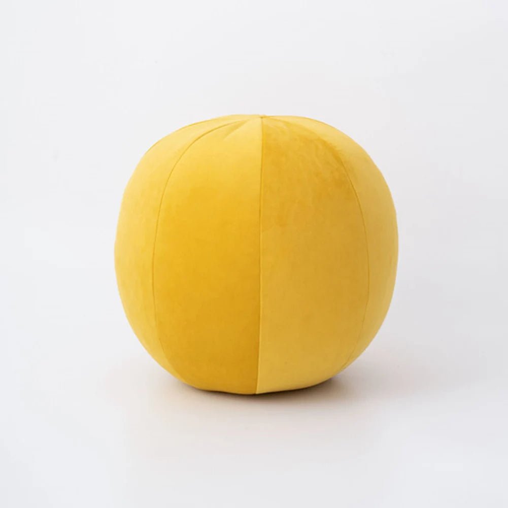 Velvet Plush Ball Pillow – Elegant Morning Ball Floor Pillow for Sofa & Home Décor