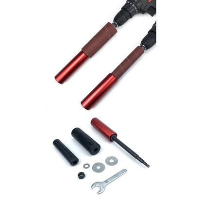 🔧 Versatile Performance -  Spindle Sanding Drum Sander Tool for Drill