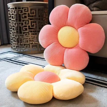 Vibrant Plush Daisy Flower Pillow – Soft Petal Cushion & Stuffed Toy for Girls, Babies, and Charming Home Décor Gift